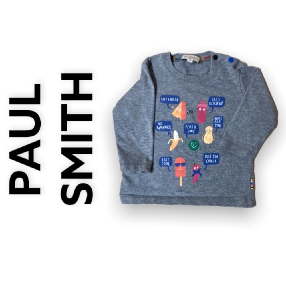 PAUL SMITH Baby 6M long sleeve Tee